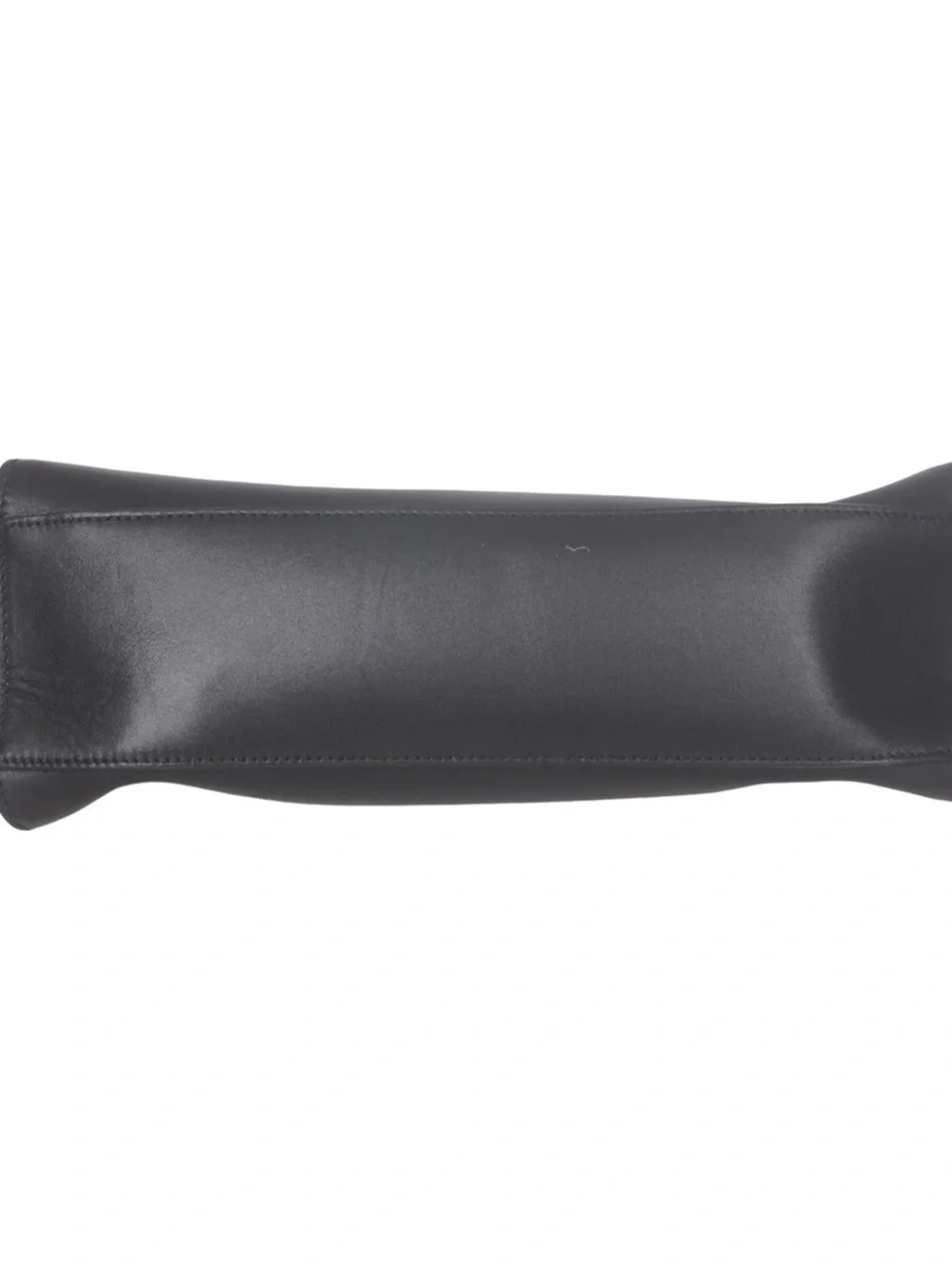 ♥️Gucci Black Leather Nymphaea Bamboo Top-Handle Leather Satchel♥️ - Picture 6 of 16